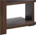 thumbnail image 4 of JERFIT Sofa Table Console Table with 2 Shelves, Walnut Finish Wood Hallway Entryway Table for Living Room, 4 of 5
