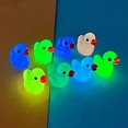 thumbnail image 3 of 20Pcs Mini Duck Glow-in-the-dark Resin Duck Ornaments Adorable Duck Sculptures for Garden Home Party Decoration, 3 of 5