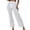 White, variant on Womens Beach Mesh Sheer Cover Up Pants Swimwear Trousers Swimsuit Sarong Cover Ups for Women, Size M