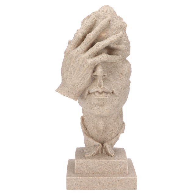 Escultura abstracta The Head Thinker David Estatua Adornos para el hogar Oficina Festival Decoraciones Regalos