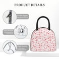 thumbnail image 4 of Daiia Cute Hand Drawn Hearts Pattern Lunch Bag , Insulated Lunch Box, Small Leakproof Cooler Food Lunch Containers Reusable High Capacity Lunch Tote Bags-One Size, 4 of 6