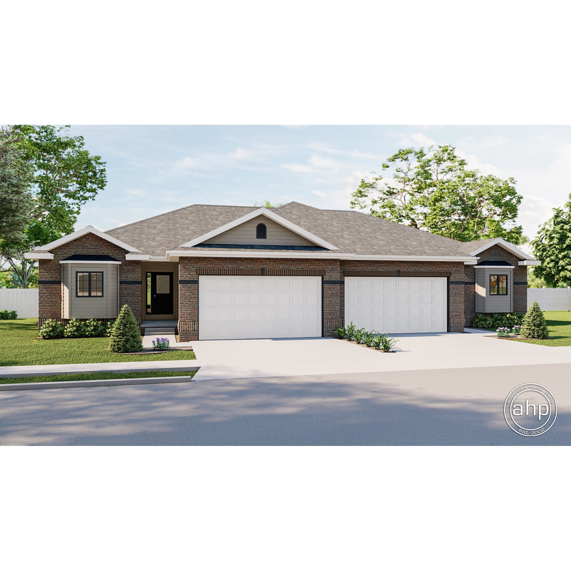 Advanced House Plans: Builder Ready Blueprints | Dalton 29382 | Multi-Family Plan