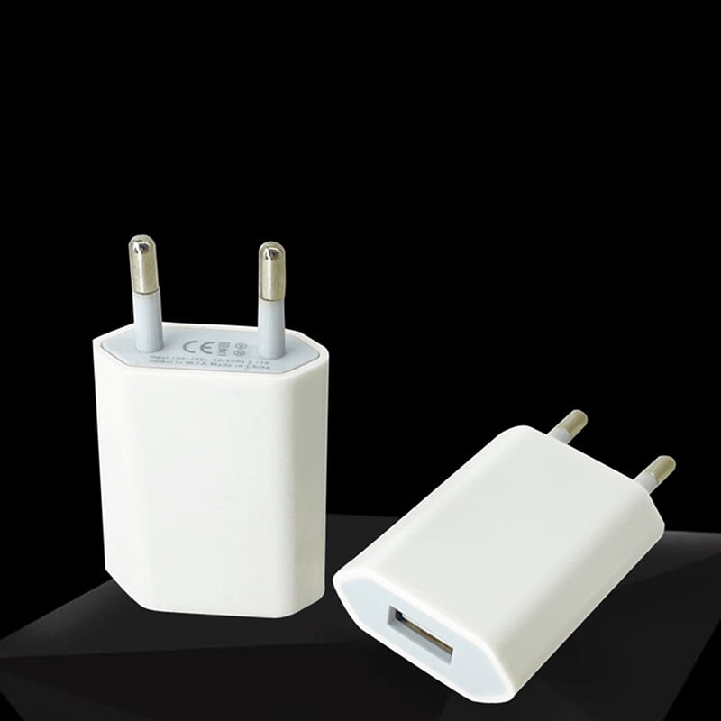 USB Phone charger European EU Plug USB AC Travel Wall Charging Power