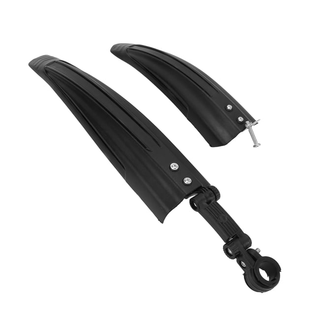 Bicycle Front Rear Mudguard, High Elasticity Bike Mudguard 1Set For 24 Inch Front And Rear Wheels For 20 Inch Front And Rear Wheels Black