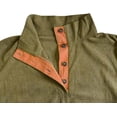 thumbnail image 4 of Suéter de pana para hombre, suéter de invierno, sudadera cálida para hombre sin capucha, suéter para hombre, suéter de trabajo de invierno, 4 of 5