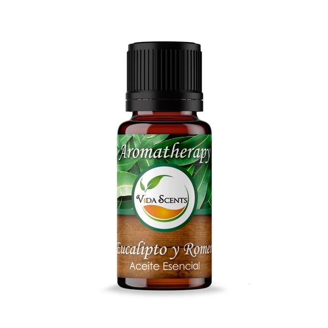 Aceite Esencial de Romero y Eucalipto - Aromaterapia 10 ML Vida Scents aceite_esencial_Romero_Eucalipto_10