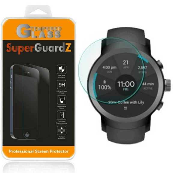 [3-Pack] For Verizon Wear24 - SuperGuardZ Tempered Glass Screen Protector, 9H, Anti-Scratch, Anti-Bubble, Anti-Fingerprint