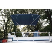 New NAVY BLUE Vortex Pontoon / Deck Boat 4 Bow Bimini Top 10' Long, 91-96 Wide, 54 High, Complete Kit, EASY INSTALLATION ( - 1 TO 4 BUSINESS DAY DELIVERY)
