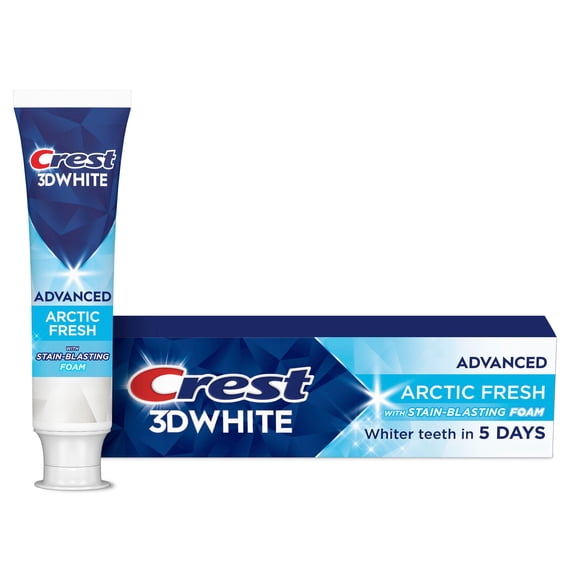 Crest 3D White Advanced Arctic Fresh Whitening Toothpaste, 3.3 oz