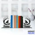 thumbnail image 3 of Handmadetneonsign Birds On Branch Metal Bookends, Bird Name Bookend, Bird Table Bookshelf Decor 042532, 3 of 4
