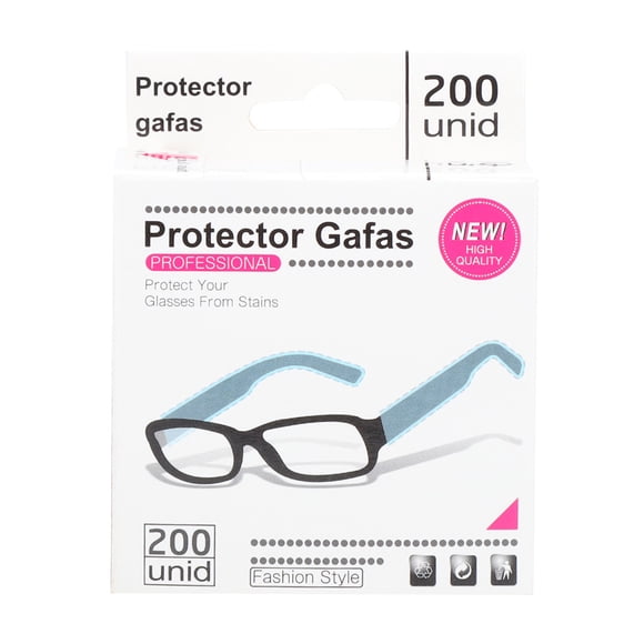 Protector de peluquería, gafas desechables, mangas para las piernas, gafas, mangas para las piernas, protector para teñir el cabello, probado y confiable