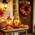 thumbnail image 5 of PYURTEP Fall Gnomes, Handmade Plush Gnomes Decorations, Thanksgiving Halloween Tabletop Ornament for Desktop Shelf Mantel Indoor Festive Home Decor, 5 of 7