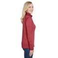 thumbnail image 5 of A4 Women's Tonal Space-Dye Quarter-Zip - NW4010, 5 of 5