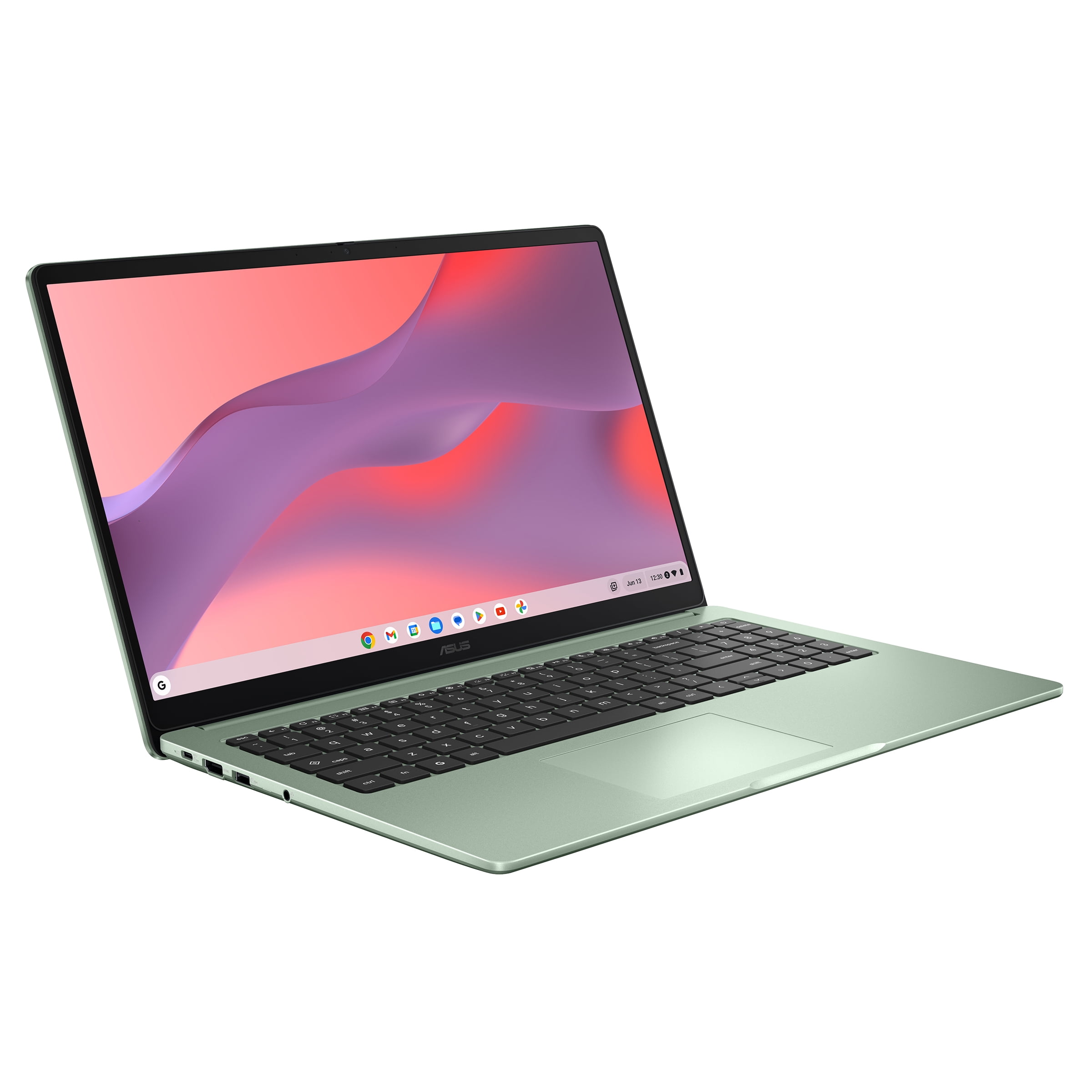 ASUS CX15 15.6 inch FHD IPS Chromebook Laptop Intel Celeron N4500 4GB RAM 128GB eMMC Misty Green