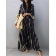 thumbnail image 2 of Bsubseach Women Beach Kaftan Dresses Plus Size Cover ups Casual Summer Dress Maxi Long Caftan Swimsuit Bathing Suit Cover Up, 2 of 5