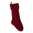 thumbnail image 1 of Calcetines de punto con adornos de caramelo para regalos navideños Rojo 46cm, 1 of 9