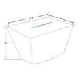 thumbnail image 5 of Chelsea 44 in. Waterproof Fabric Rectangle Fire Pit Table Cover, 5 of 11