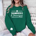 thumbnail image 4 of Sweat à Capuche Imprimé pour la Saint-Patrick, Col Rond, Manches Longues, 4 of 6