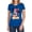 Royal, variant on Steven Universe Crystal Gem Flag Women's T Shirt, Red, Small