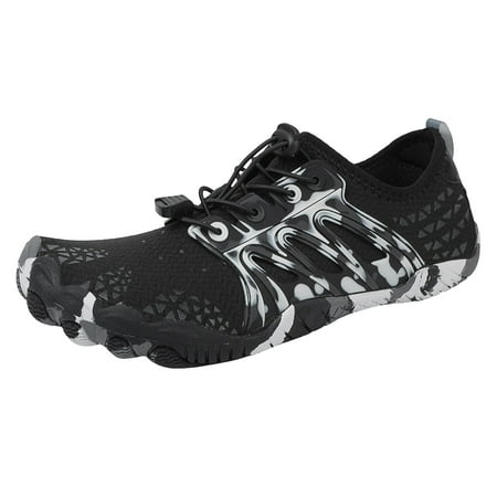 WNVMWI Mens Shoes Black Sneakers Formal Shoes for Men Water Shoes for Women Men Beach Athletic Shoes Summer Outdoor Sports Shoes for Hiking Swim Beach River Pool Lake Kayaking Yoga Size 43