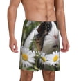 thumbnail image 2 of Sikiie Daisy Guinea Pig Mens Pajama Shorts, Lightweight Lounge Pant with Pockets Soft Sleep Pj Shorts for Men4X-Large, 2 of 6