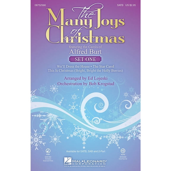 The Many Joys of Christmas (Set One) ChoirTrax CD