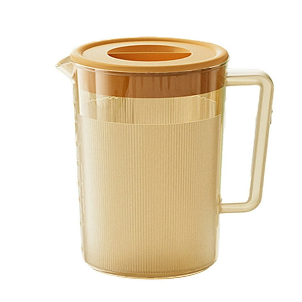 Recipientes de Fruta para Refrigerador Maceta de Agua Fría, Nevera, Té de Fruta, Recipiente de Bebidas de Agua de Limón, Cocina, Fiesta Familiar, Bar, Neveras de Boda para Cocina