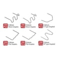 thumbnail image 3 of Yeacher 1200PCS Hot Staples with Storage Box, Plastic Repair Staples Wave Flat V M, 3 of 8