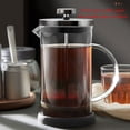 thumbnail image 5 of French Presses Coffee Maker With Heat Resistant Glass And Nonrust Steel Filter For Home Kitchens Offices Use 350ml 600ml, 5 of 9