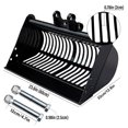 thumbnail image 2 of 24 in/600mm Excavator Screening Bucket Attachment Soil Sieving Bucket,Attachment Screening Skeleton Bucket for Mini Excavators Digger,for Mini Excavator Filtering and Sorting Materials, 2 of 9