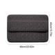 thumbnail image 3 of Alfombra de Baño Gris | Gruesa, Suave, Antideslizante, Absorbente, Lavable, 60 X 40 Cm | Ideal para La Ducha | Material: Poliéster | 1 Unidad, 3 of 7
