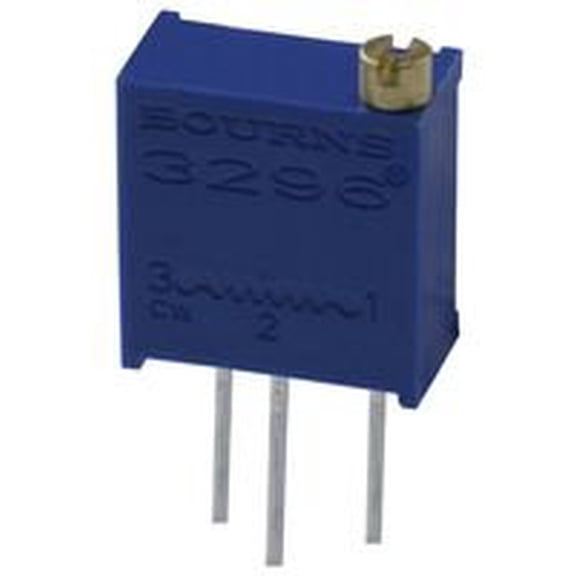 Trimmer Resistors - Through Hole 5K 3/8" 10% MultiTurn Cermet (1 piece) - RJ24FW502