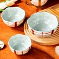 thumbnail image 4 of Qeeadeea Ceramic Cereal Bowls Set Of 4, Miso Soup Bowls, 5 Inch Porcelain Bowl, Microwave Safe Bowls-blue, 4 of 6