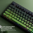 thumbnail image 1 of Gradient PBT Keycaps Set for Mechanical Keyboards Cherry Profile Double Shot Side Print for Cherry MX Switches, 1 of 6