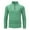 Mint Green1, variant on Maean Men Athletic Shirts Quarter Zipper Long Sleeve Breathable Workout Gym Running Shirts M-4XL