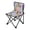 Abstract Shapes and Forms Pattern, variant on 600D Oxford Camping Chair Portable Foldable Chair Supports 220 lbs for Picnic, Fishing, Backpacking Stunning Tree