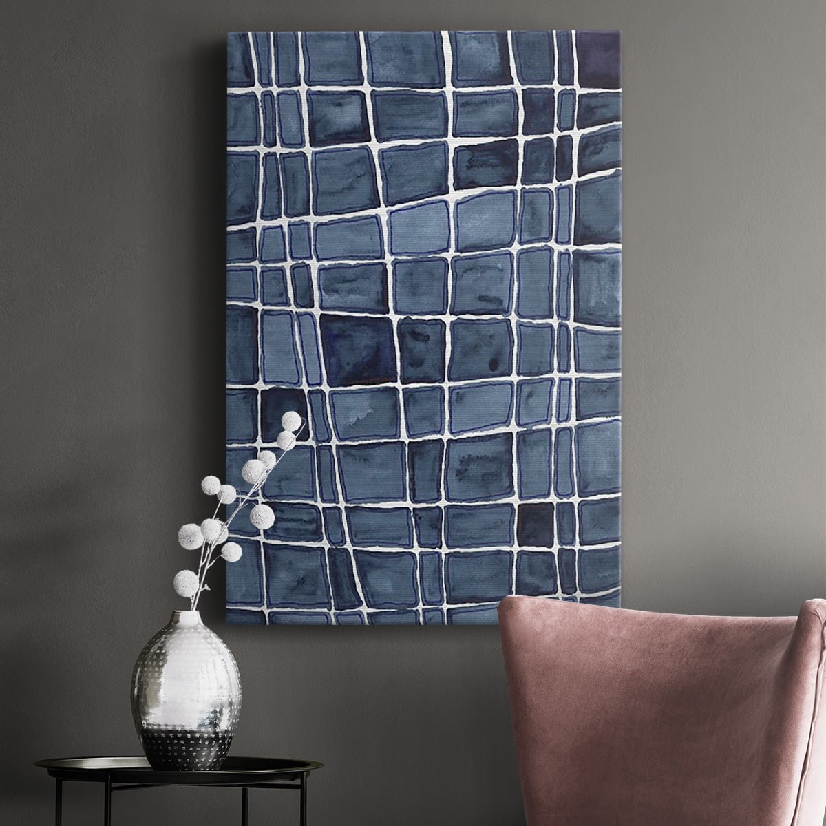 Square Bluff I Premium Gallery Wrapped Canvas - Ready to Hang