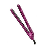 The Neo Choice - Ceramic Pro 1.25" Plates Hair Straightener Flat Iron W/ Temp Control - Pink Leopard