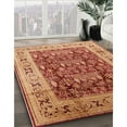 thumbnail image 2 of Ahgly Company Indoor Rectangle Mid-Century Modern Red Oriental Area Rugs, 2' x 5', 2 of 6