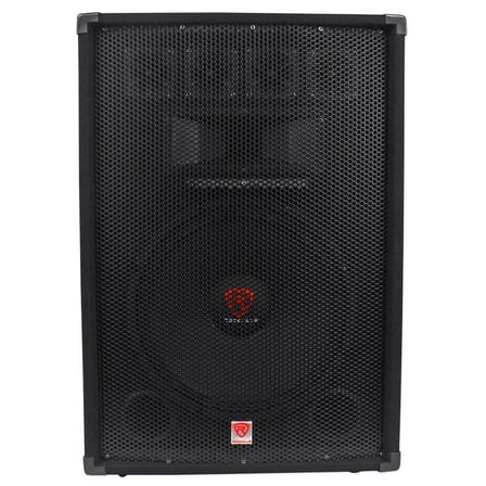 Rockville RSG15.4 15” 3-Way 1500 Watt 4-Ohm Passive DJ/Pro Audio PA Speaker