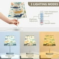 thumbnail image 3 of Ryvnso LED Bedside Table Lamp Animals Dinosaurs Bedroom Desk Lamps Nightstand Lampshade S, 3 of 7