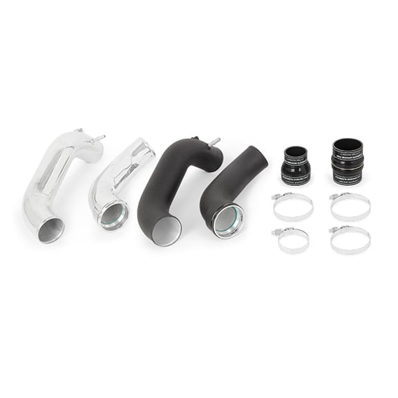 Mishimoto MMICP-F27T-15CP Cold-Side Intercooler Pipe Kit Compatible With Ford F-150 2.7 EcoBoost 2015-2017 Polished