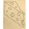 thumbnail image 4 of Halloween Swiss Cheese Food Costume Mens T Shirt, 4 of 5
