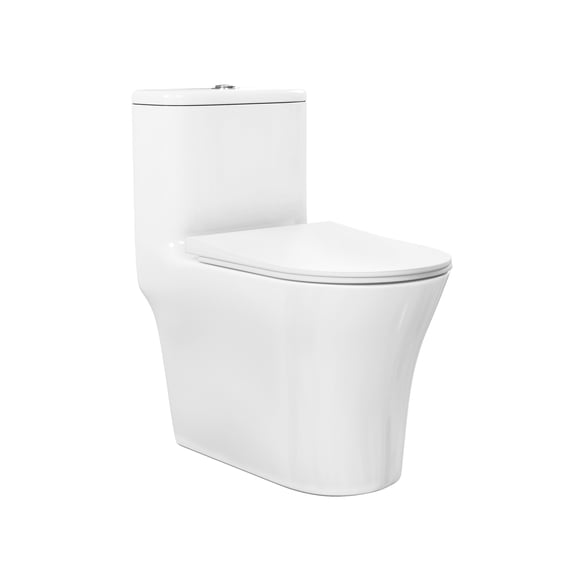 Vincennes One-Piece Compact Toilet Dual-Flush 1.1/1.6”