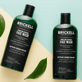 thumbnail image 5 of Brickell Men's Purifying Charcoal Face Wash for Men, Natural and Organic Ingredients, Daily Charcoal Facial Cleanser, 8 oz, Scented, 5 of 6