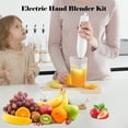thumbnail image 3 of Yeacher 4-in-1 Electric Hand Blender Kit Stick Blender with Mixing Beaker Food Grinder Egg Beater Smoothies Chopper, 3 of 7