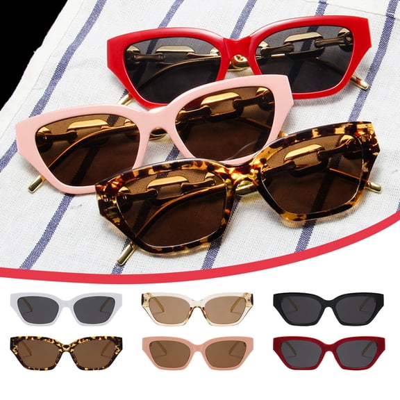 Only Moment Retro Aviator Sunglasses for Women Men Pu Polarized UV400 Protection Lens Big Frame Fashion Glasses Trendy Stylish Shade Pink One Size
