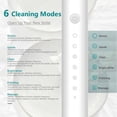 thumbnail image 4 of Adult Electric Toothbrush Smart USB Rechargeable Teeth Clean Whitening Sonic Toothbrush Timing Tooth Brush With Replacement Head, 4 of 28