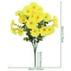 thumbnail image 3 of Flores de enredadera de simulación amarilla artificiales, 3 of 5