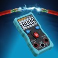 thumbnail image 3 of EeaseCA High Accuracy Meter Digital Multimeter Ampere Capacitance Resistance Meter Voltage Tester with Crocodile Clips (Blue), 3 of 7